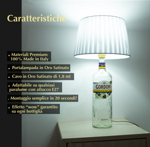 Kit Portalampada da Bottiglia a Lampada