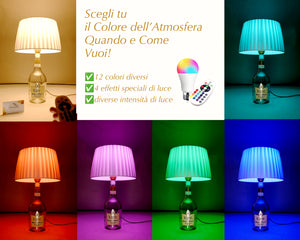 Kit Da Bottiglia a Lampada Multicolore