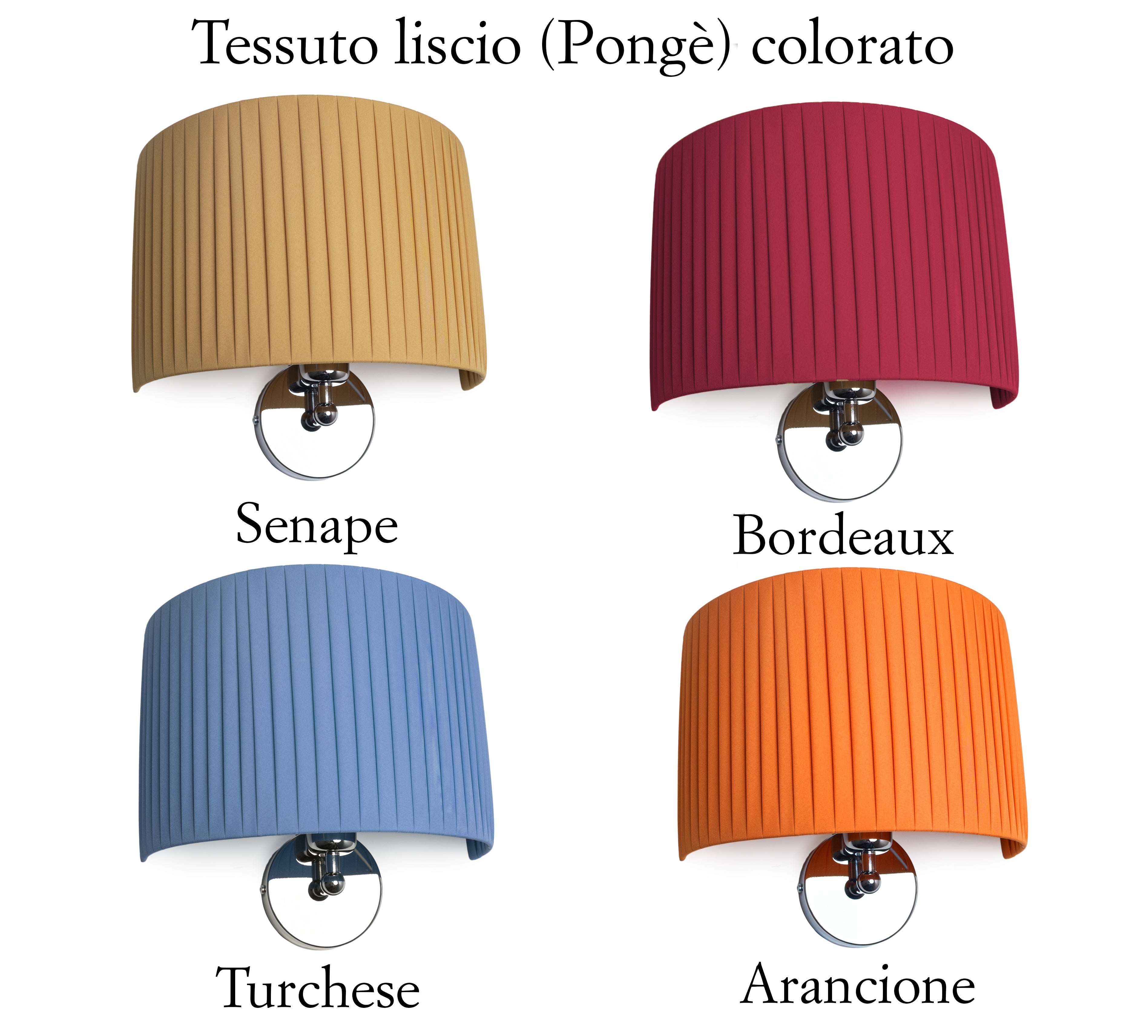 Applique da Parete interamente personalizzabile in 12 colori